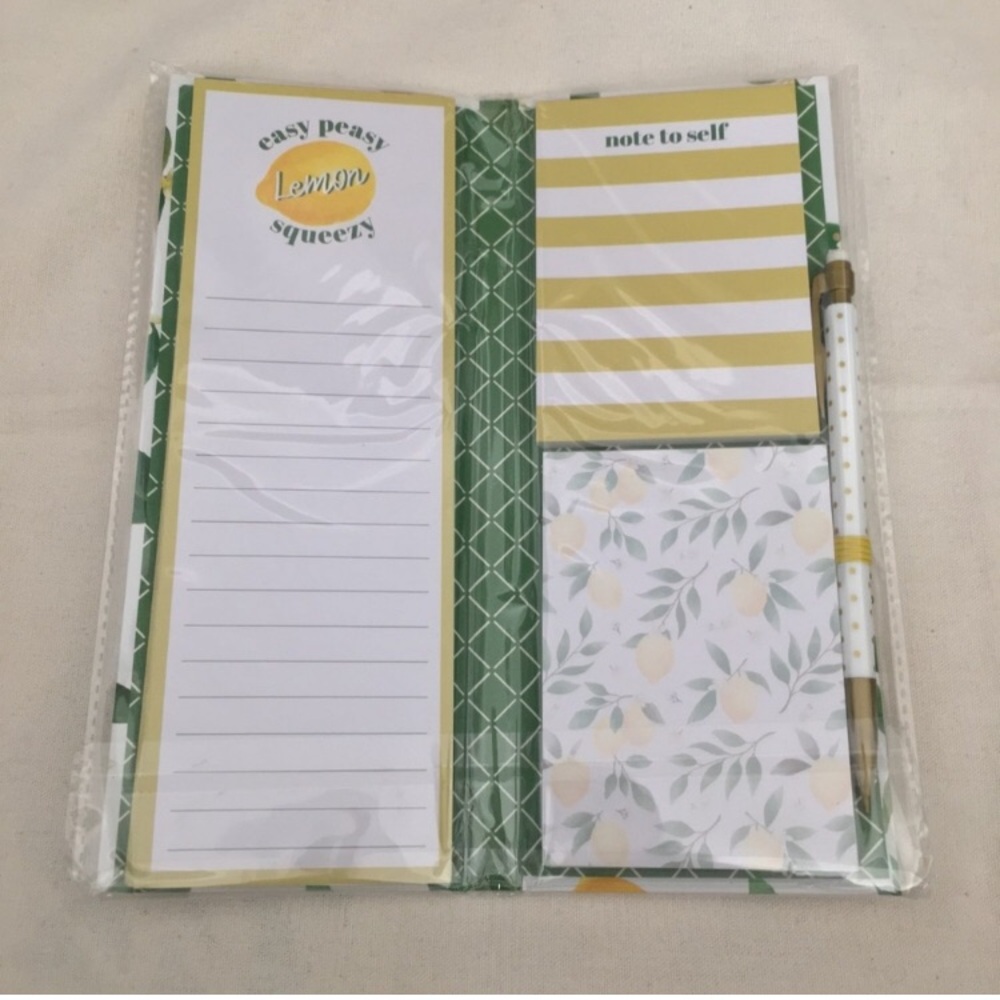 Lemon Notepad Set - Weekly Planner & Notes - Picture 3 of 3
